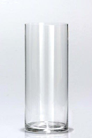 Glass cylinder, 15 cm × 30 cm